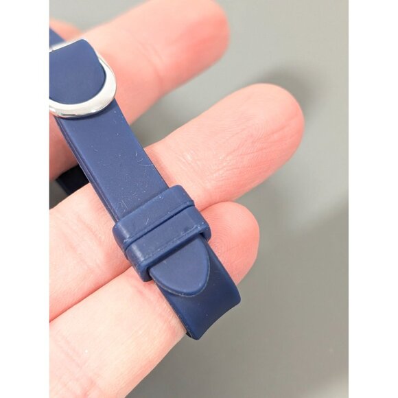 Keep Collective Navy Blue Silicone Jelly Adjustable Bracelet for Charms - Picture 6 of 6